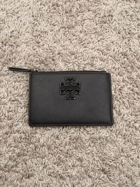 Tory Burch Black Leather Wallet